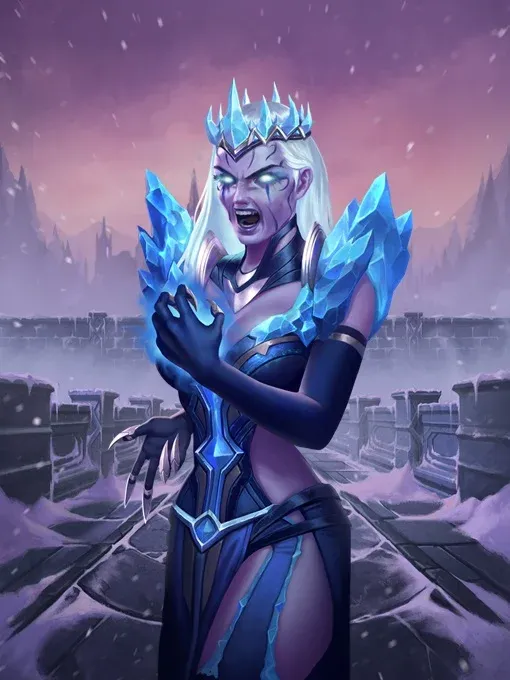 Merlin and the Ice Queen Morgana